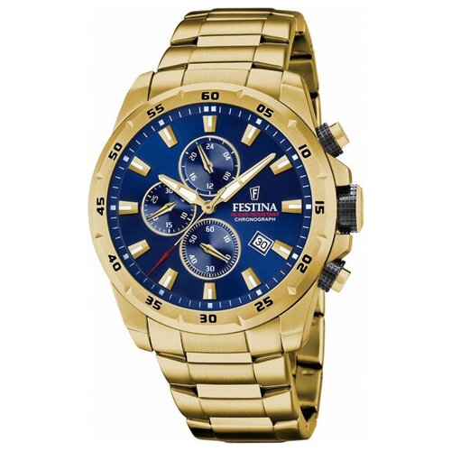 Наручные часы FESTINA Chrono Sport Наручные часы Festina Chrono Sport 20463, синий, золотой