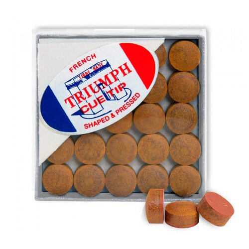 фото Коробка наклеек для кия tweeten triumph 12,5 мм (50 шт.)