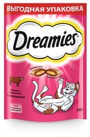 Лакомство для кошек Dreamies с говядиной 140 г