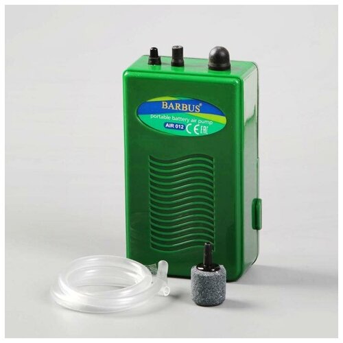 Barbus Компрессор воздушный BARBUS AIR 012 портативный 2Lmin работает от батареек 135000₽