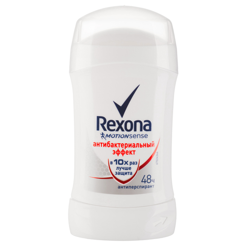 фото Антиперспирант стик Rexona Motionsense Антибактериальный эффект, 40 мл