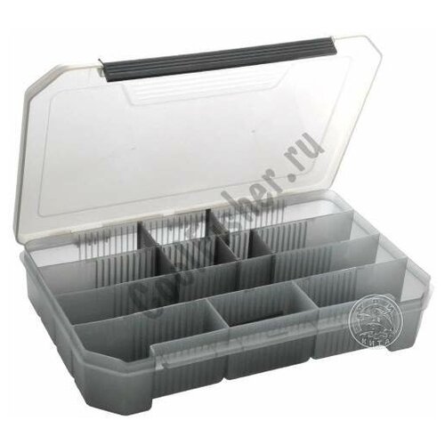 Коробка для карповых принадлежностей КДК-44 хаки (340*230*65)