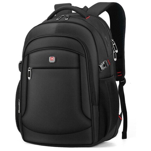 фото Мужской рюкзак классический balang blb2012 черный guangzhou top quality leather products