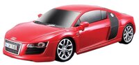 Легковой автомобиль Maisto Audi R8 (81064) 1:24 серебристый