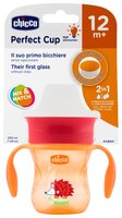 Поильник Chicco Perfect Cup, 266 мл голубой