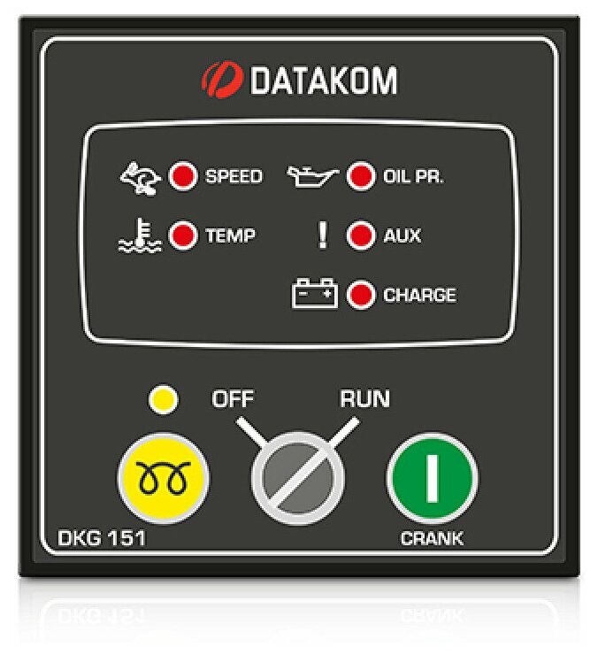 Ручной запуск генератора Datakom DKG-151 - фотография № 2