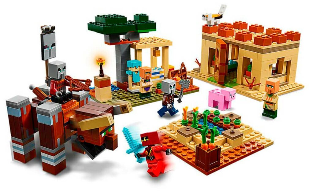 Конструктор Майнкрафт Патруль разбойников