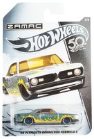 Легковой автомобиль Mattel HW 50th Anniversary Edition 68 Plymouth Barracuda Formula S (FRN23/FRN26)