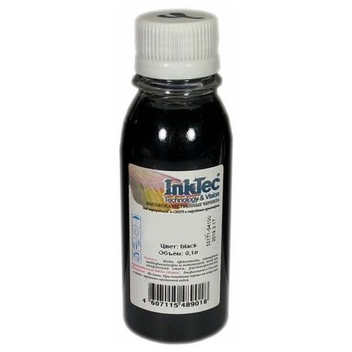 Чернила InkTec (C5040) для Canon PG-440/440XL, Пигментные, Bk, 0,1 л. чернила inktec c5040 100mb черные пигментные для картриджей canon pixma pg 510 pg 512 pg 440 pg 445 100мл