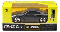 Легковой автомобиль RMZ City Nissan GTR (R35) (344013SM) 1:64 матовый черный