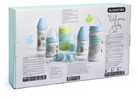 Suavinex Набор Baby Set (7 предметов) с рождения, голубой