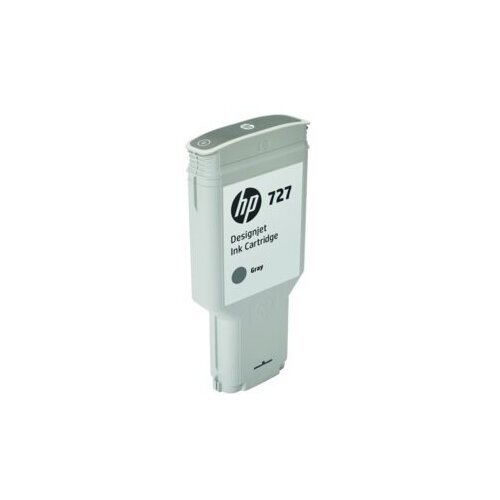 Картридж струйный HP 727 F9J80A серый (300мл) для HP DJ T1500/T1530/T2530/T920/T930