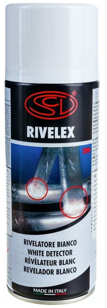 SILICONI Спрей проявитель дефектов Rivelex 200 400мл 100538773