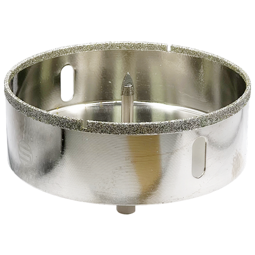 Алмазная коронка по керамике с центрирующим сверлом 120мм Strong СТК-06600120