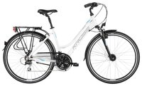 Дорожный велосипед Kross Trans 3.0 Lady (2018) white/sky blue/black glossy 19