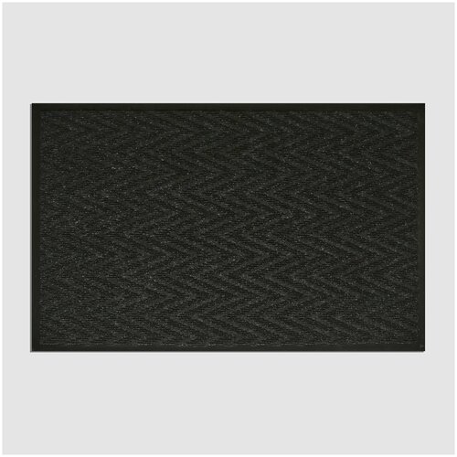 Коврик придверный X Y Carpet темно-серый 50х80 см