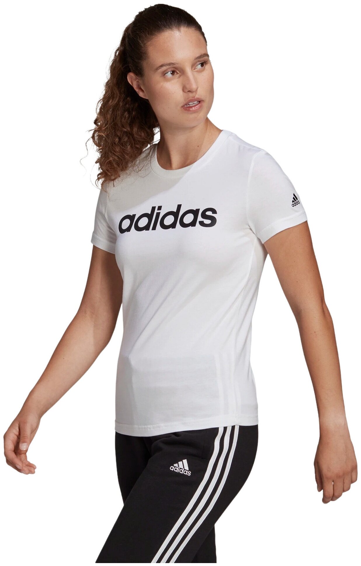 Футболка Adidas для женщин белый 