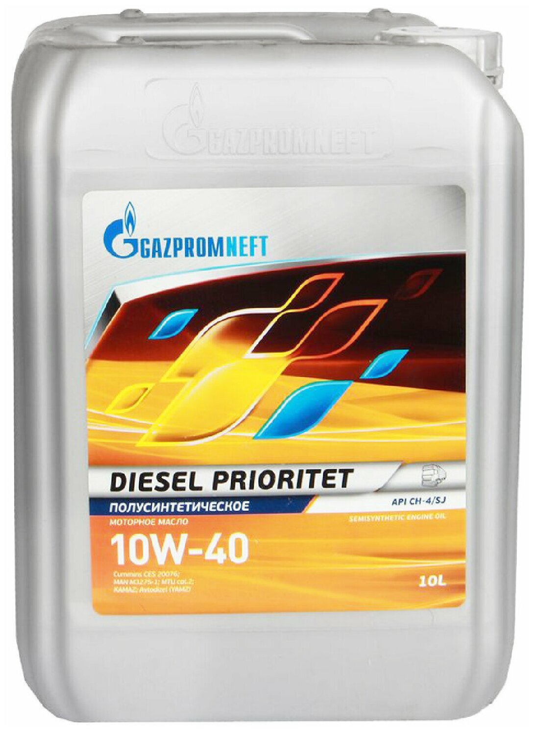 Масло моторное GAZPROMNEFT Diesel Prioritet 10W40 10л CH-4/SJ