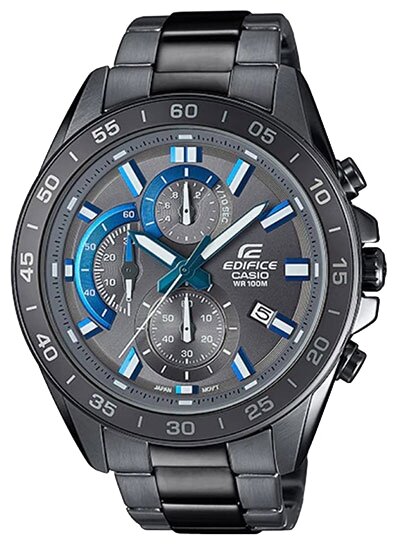 Наручные часы CASIO Edifice EFV-550GY-8A, серый, серебряный