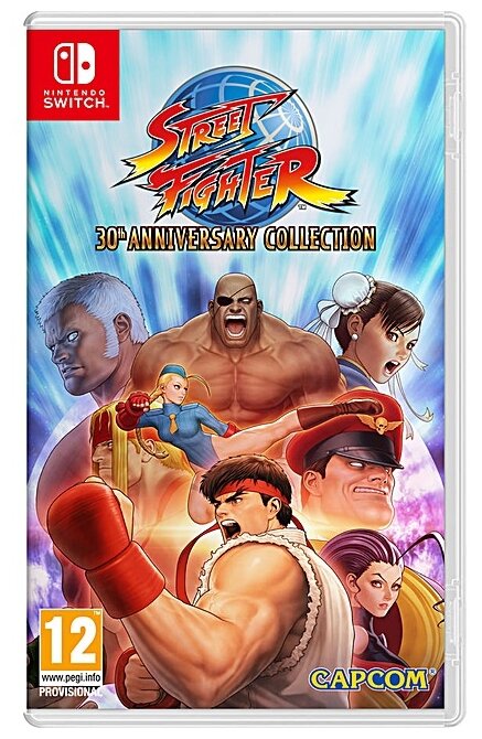Street Fighter 30th Anniversary Collection (Switch) английский язык