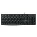 Dareu Комплект проводной MK185 Black черный , клавиатура LK185 мембранная, 104кл, EN RU + мышь LM103, USB