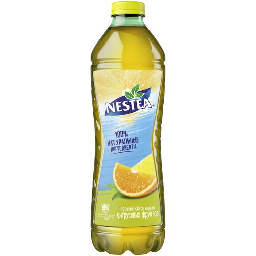 Чай зеленый цитрусовые фрукты Nestea 0,5л