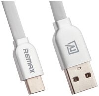 Кабель Remax USB - USB Type-C (RC-047a) 1 м серебряный