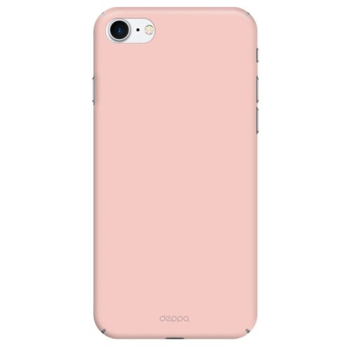 фото Чехол-накладка deppa air case для apple iphone 7/iphone 8 розовое золото