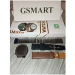 Черные умные смарт часы DT NO.1 3 MAX ULTRA, Smart Watch круглые мужские 46 мм, наручные часы спортивные - изображение