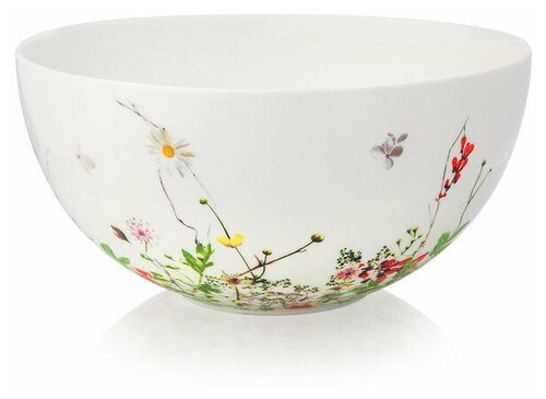 Салатник Rosenthal Дикие цветы 22 см, фарфор костяной