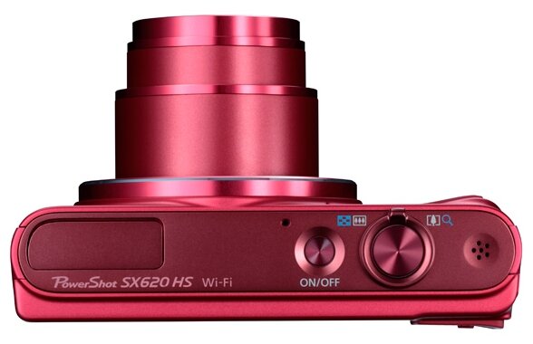 Фотоаппарат Canon PowerShot SX620 HS красный фото 5