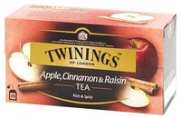 Чай черный Twinings Apple, cinnamon & raisin в пакетиках, 25 шт.