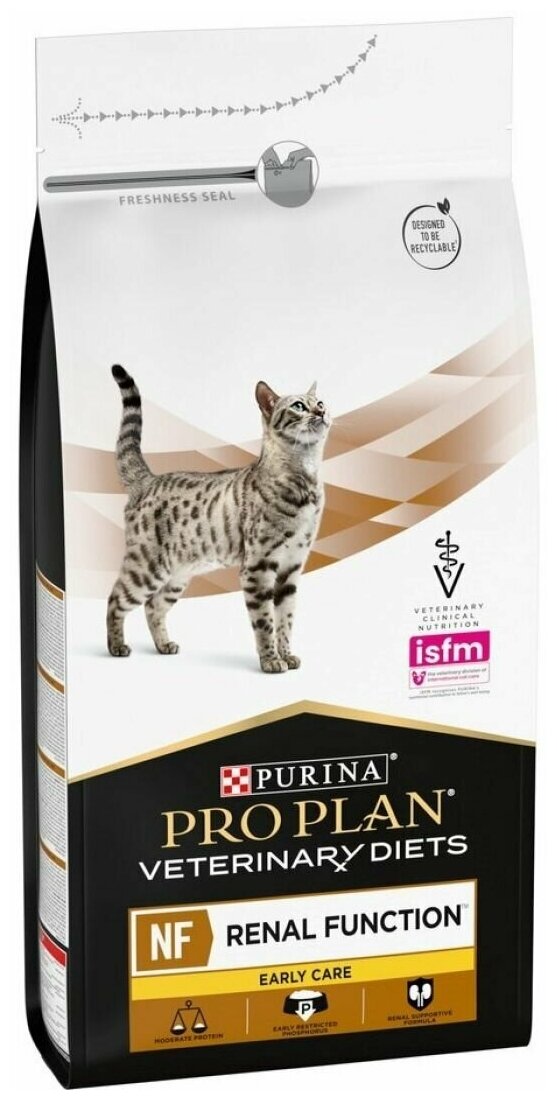 PURINA VD NF Renal Function Early Корм сух.при заболевании почек д/кошек 1,5кг PRO PLAN - фото №14