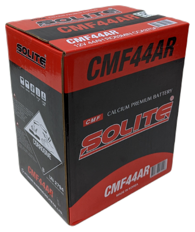 SOLITE CMF44AL (44R) 350А Обратная полярность 44 Ач (187x127x199) - фото №20