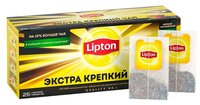 Чай черный Lipton экстра крепкий в пакетиках, 100 шт.