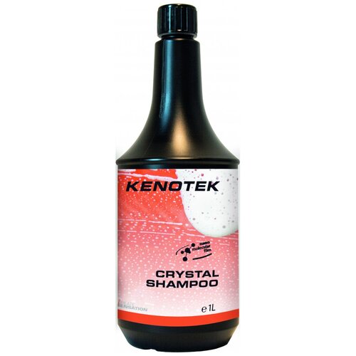 KENOTEK/ CRYSTAL SHAMPOO 1L/ автошампунь для ручной мойки/ шампунь для автомобиля для ручной мойки