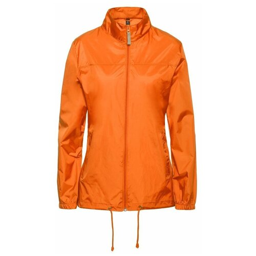 фото Ветровка b&c collection, размер m, оранжевый