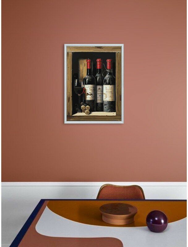 Живопись на холсте 30*40 Коллекционное вино (307-AS) Белоснежка - фото №8