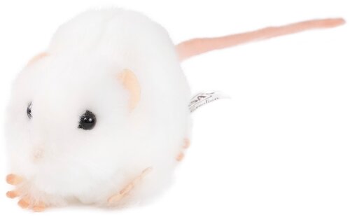 Мягкая игрушка Hansa Creation Крыса белая, 12 см