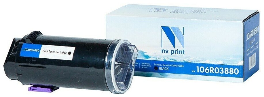 Картридж NV Print 106R03880 Black для принтеров Xerox VersaLink C500/ C505, 5000 страниц