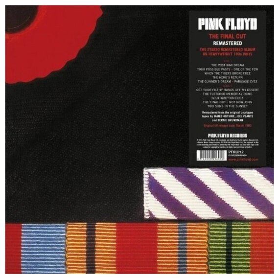 Виниловая пластинка Warner Music Pink Floyd - The Final Cut