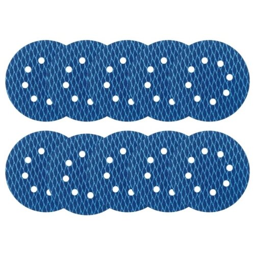 Шлифовальные круги на липучке 10 шт. (240 грит, диаметр 125 мм.)