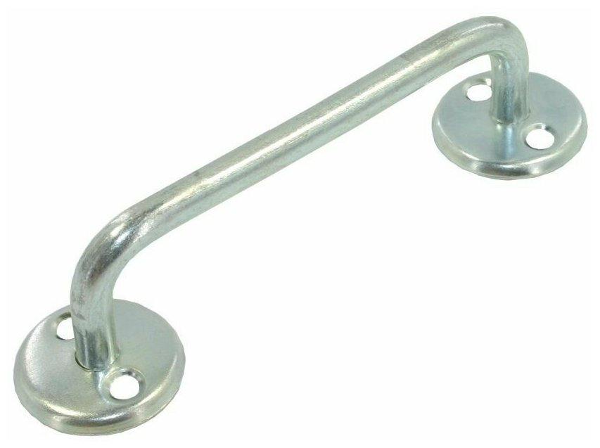 фото Дверная ручка - скоба РС-100-3 оцинкованная 1шт