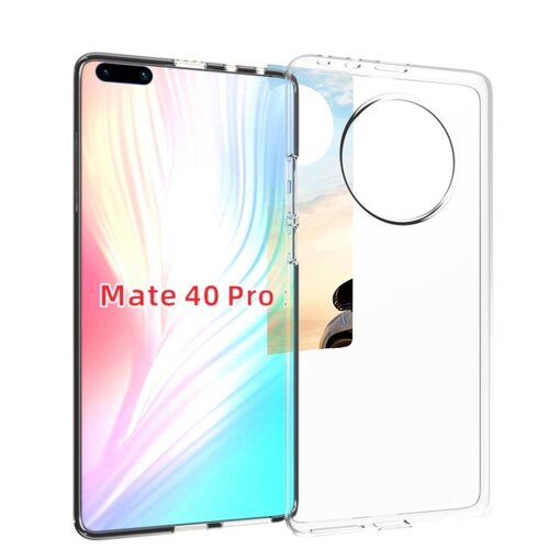 Чехол MyPads Forza Horizon 4 для Huawei Mate 40 Pro (NOH-NX9) задняя-панель-накладка-бампер