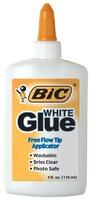 BIC Клей White Glue 118мл х 8 шт.