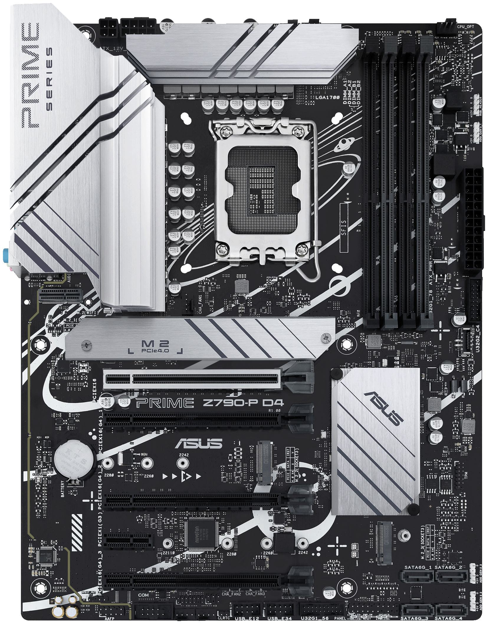 Материнская плата ASUS PRIME Z790-P D4 /LGA1700,Z790,USB3.2 GEN 2,MB (90MB1CV0-M0EAY0)