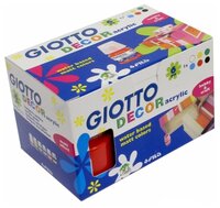 GIOTTO Акриловые краски 6 цветов х 25 мл (538200)