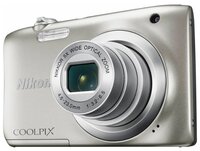 Компактный фотоаппарат Nikon Coolpix A100 фиолетовый
