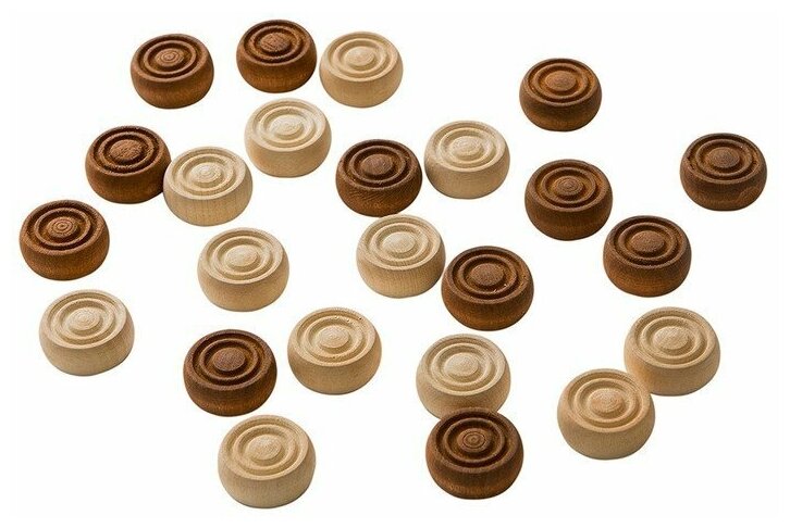 Шашки Кировские деревянные  без доски 