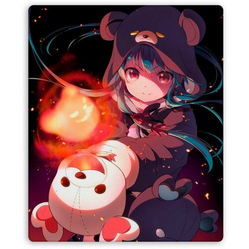 Коврик для мышки прямоугольный Kuma Kuma Kuma Bear - Юна эмси фигурка pop up parade kuma kuma kuma bear yuna white bear